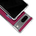 NHL Colorado Avalanche Solid Background Google Pixel 8 Clear Case